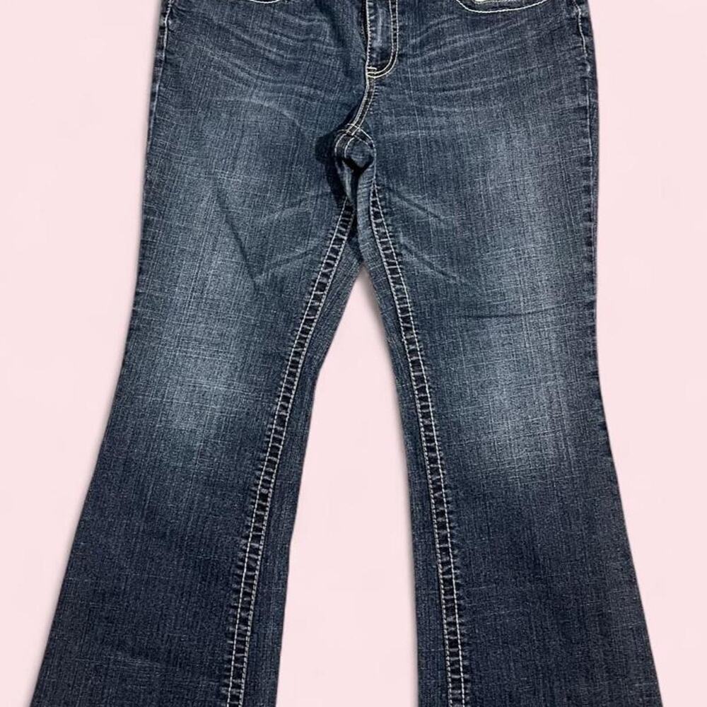 Ana navy blue bootcut jeans